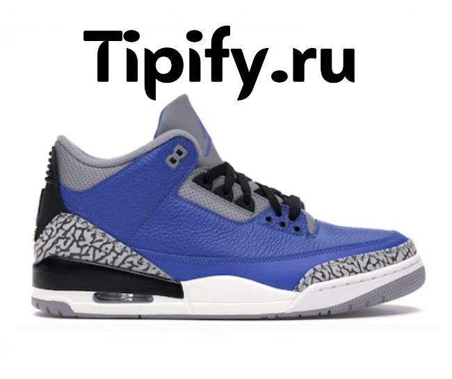 Air Jordan 3 Retro Varsity Royal Cement CT8532-400 - 1