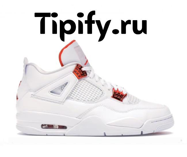 Air Jordan 4 Retro Metallic Orange CT8527-118 - 1