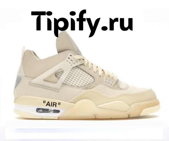 Air Jordan 4 Retro Off-White Sail (W) CV9388-100  - 1