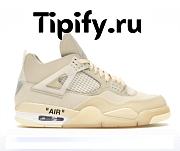 Air Jordan 4 Retro Off-White Sail (W) CV9388-100  - 1