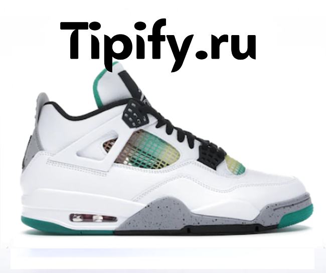 Air Jordan 4 Retro Lucid Green Rasta (W) AQ9129-100 - 1