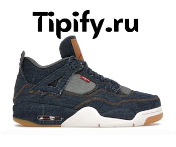 Air Jordan 4 Retro Levi's Denim (Tag with Levi's Logo) AO2571-401