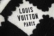 Louis Vuitton x Nigo Jacquard Damier Fleece Blouson Garnet Black - 3