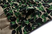 BAPE ABC Camo Shark Full Zip Hoodie Green - 2