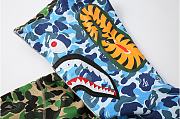 BAPE ABC Separate Shark Full Zip Hoodie Green/Blue - 4