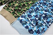 BAPE ABC Separate Shark Full Zip Hoodie Green/Blue - 2