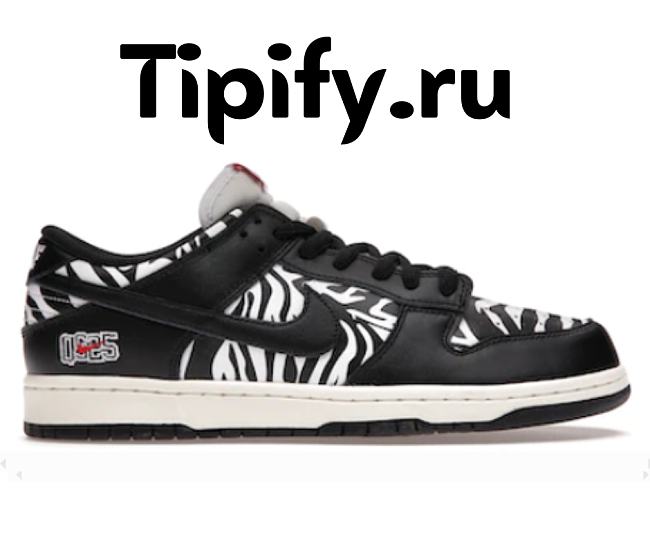 Nike SB Dunk Low OG QS Quartersnacks Zebra DM3510-001 - 1