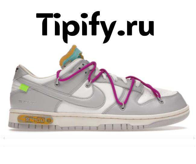 Nike Dunk Low Off-White Lot 21 DM1602 100 - 1