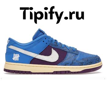 Nike Dunk Low UNDEFEATED 5 On It Dunk vs. AF1 DH6508-400