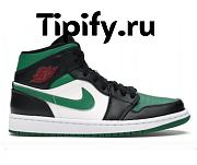 Air Jordan 1 Mid Green Toe 554724-067 - 1