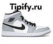 Air Jordan 1 Mid Light Smoke Grey 554724-092  - 1