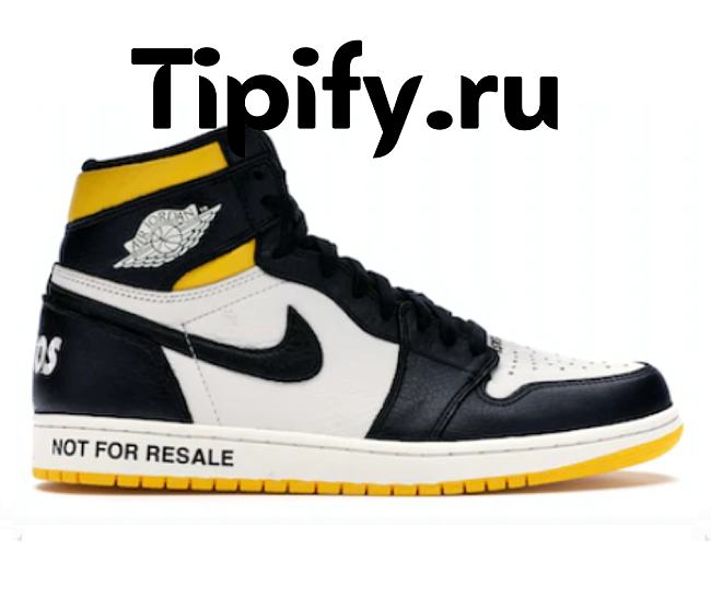 Air Jordan 1 Retro High Not for Resale Varsity Maize 861428 107  - 1