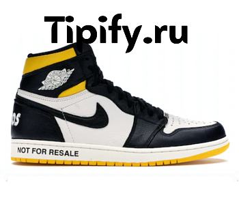 Air Jordan 1 Retro High Not for Resale Varsity Maize 861428 107 