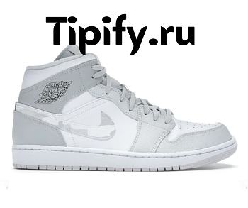 Air Jordan 1 Mid Grey Camo DC9035-100