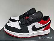 Air Jordan 1 Low Black Toe 553558-116 - 2