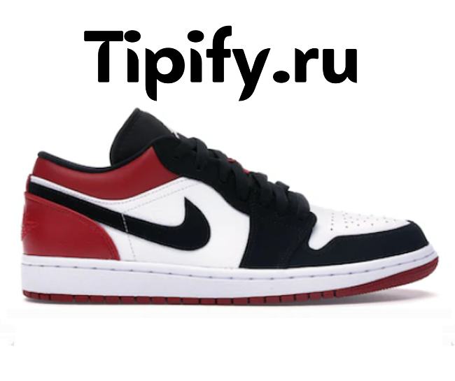 Air Jordan 1 Low Black Toe 553558-116 - 1