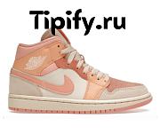 Air Jordan 1 Mid Apricot Orange (W) DH4270-800 - 1