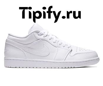 Air Jordan 1 Low Triple White  553558-112