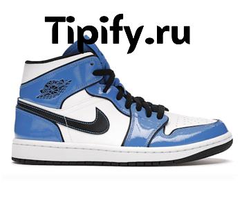 Air Jordan 1 Mid Signal Blue DD6834-402