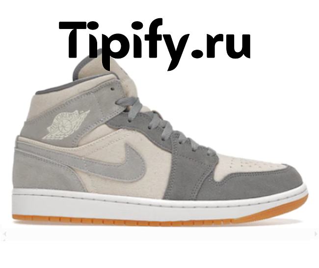 Air Jordan 1 Mid SE Coconut Milk Particle Grey DN4281-100 - 1