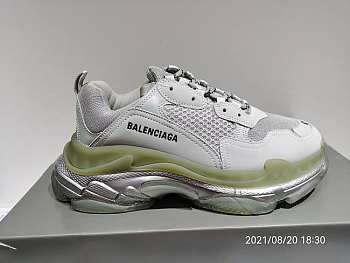 Balenciaga Triple S Clear Sole Grey 541624W09O11705