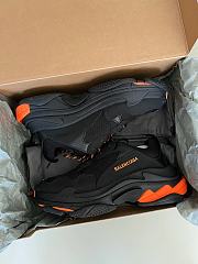 Balenciaga Triple s Black Orange 536737 W2FA1 9188 - 2