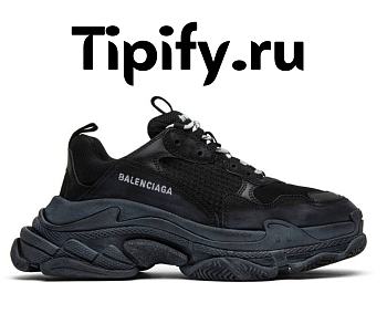 Balenciaga Triple S All Black Soles 512176 W09O1 1000