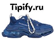 Balenciaga Triple S Clear Sole Navy (W) 544351W2CE14107 - 1