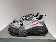 Balenciaga Triple S Air Black Silver 483514 W09O3 1081 - 2