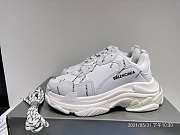 Balenciaga Triple S Allover Logo White (W) 524039W2FA19010 - 2