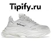 Balenciaga Triple S Allover Logo White (W) 524039W2FA19010 - 1