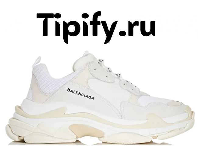 Balenciaga Triple S White 483546 W06F1 9000 - 1