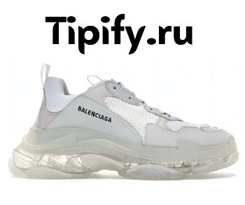 Balenciaga Triple S Clear Sole White 541624 W0E1 9000