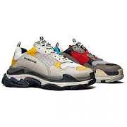 Balenciaga Triple S Split White Light Grey Yellow 533890-W09E2-1271 - 6