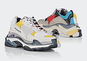 Balenciaga Triple S Split White Light Grey Yellow 533890-W09E2-1271 - 5