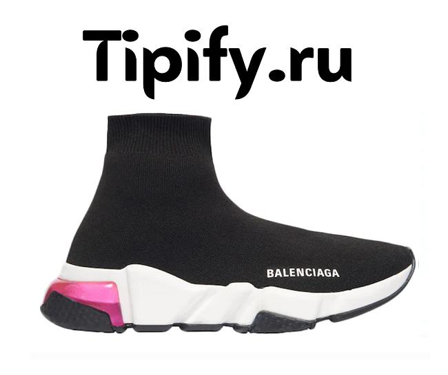 Balenciaga Speed Trainer Clearsole Pink (W) 607543 W05GG 1014 - 1