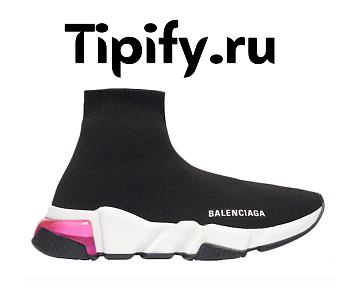 Balenciaga Speed Trainer Clearsole Pink (W) 607543 W05GG 1014