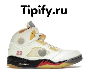 Air Jordan 5 Retro OFF-WHITE Sail DH8565-100 