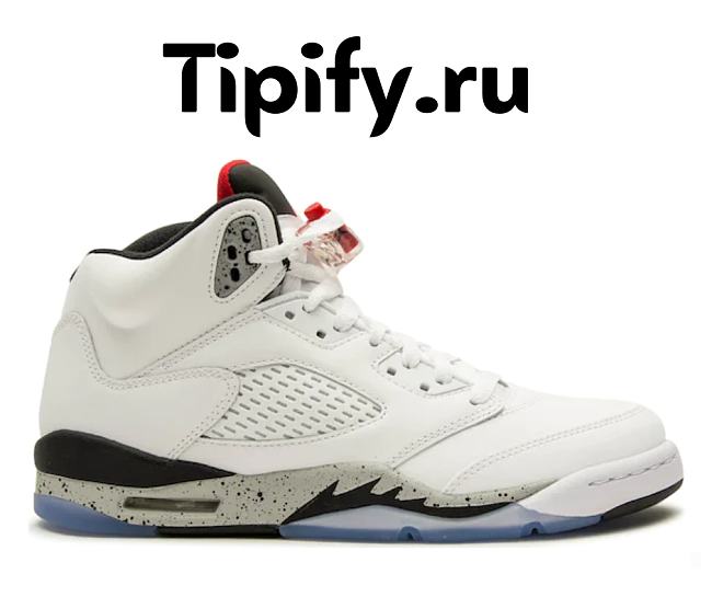 Air Jordan 5 Retro White Cement (GS) 440888-104 - 1