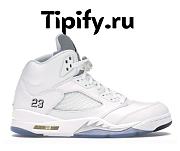 Air Jordan 5 Retro Metallic White (2015) 136027-130 - 1