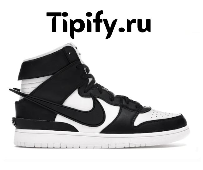 Nike Dunk High Ambush Black White CU7544-001 - 1