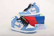 Nike Dunk High Pro SB Supreme Blue Stars 307385-141 - 2