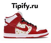 Nike Dunk High Pro SB Supreme Red Stars 307385-161 - 1