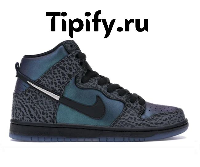 Nike SB Dunk High Black Sheep Hornet BQ6827-001 - 1