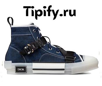 Dior B23 High Top Blue 3SH122YQG_H569