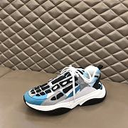 AMIRI Bone Runner White Black Blue Grass PS22MFS010-432 - 5