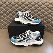 AMIRI Bone Runner White Black Blue Grass PS22MFS010-432 - 6