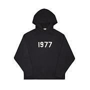 Fear of God Essentials 1977 Knit Hoodie Iron SS22 - 1