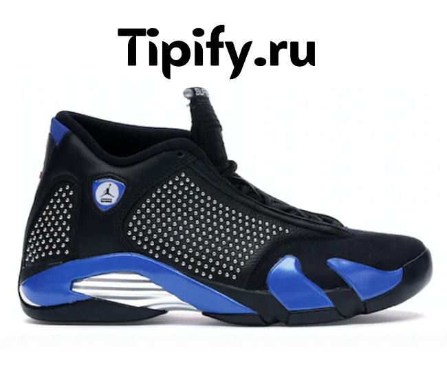 Air Jordan 14 Retro Supreme Black  BV7630-004 - 1