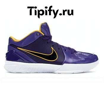 Nike Kobe 4 Protro Undefeated Los Angeles Lakers CQ3869-500